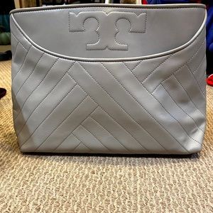 Grey Tory Burch Handbag.